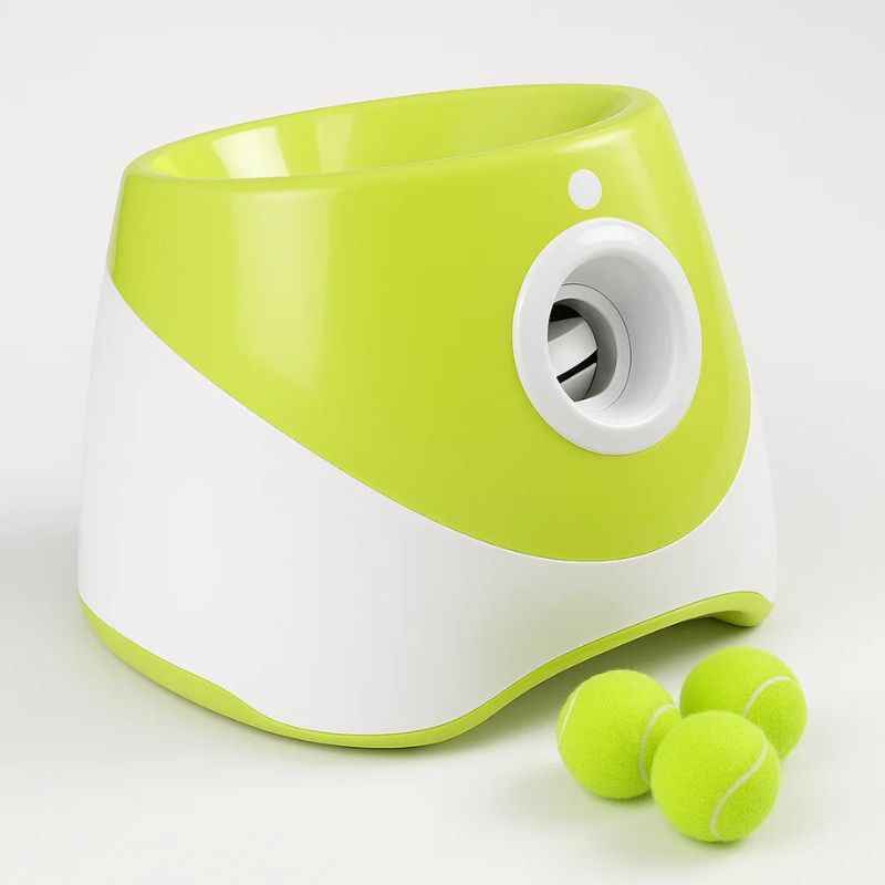 Brinquedos Interativos Para Cães - Lançador De Bola Automático