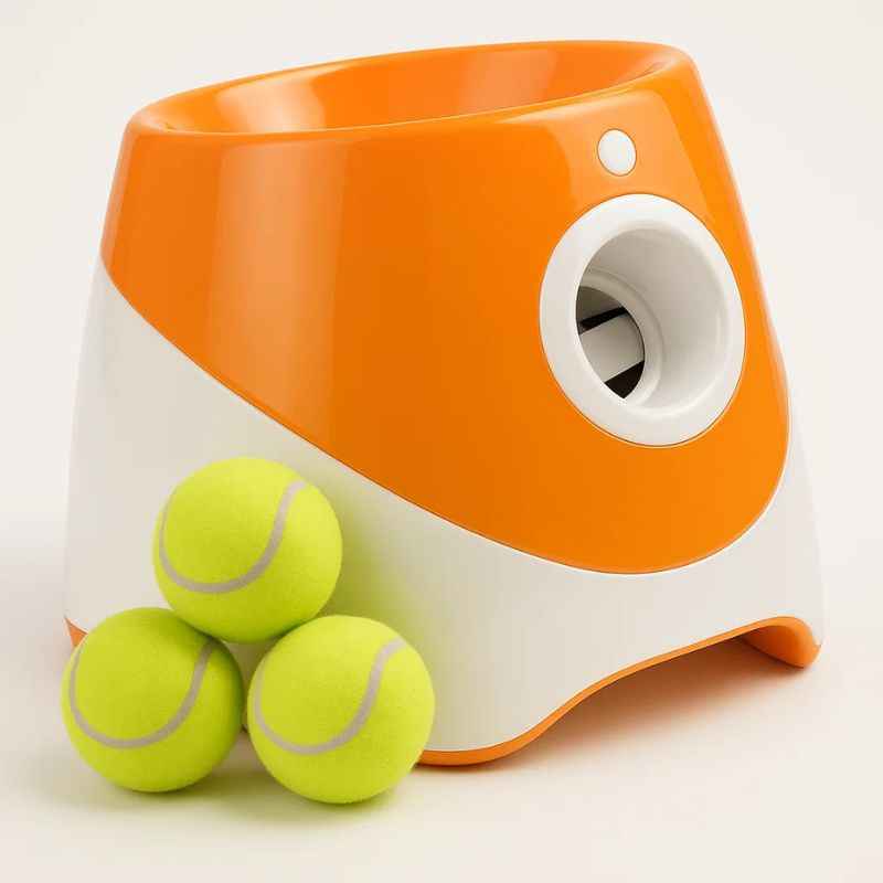 Brinquedos Interativos Para Cães - Lançador De Bola Automático