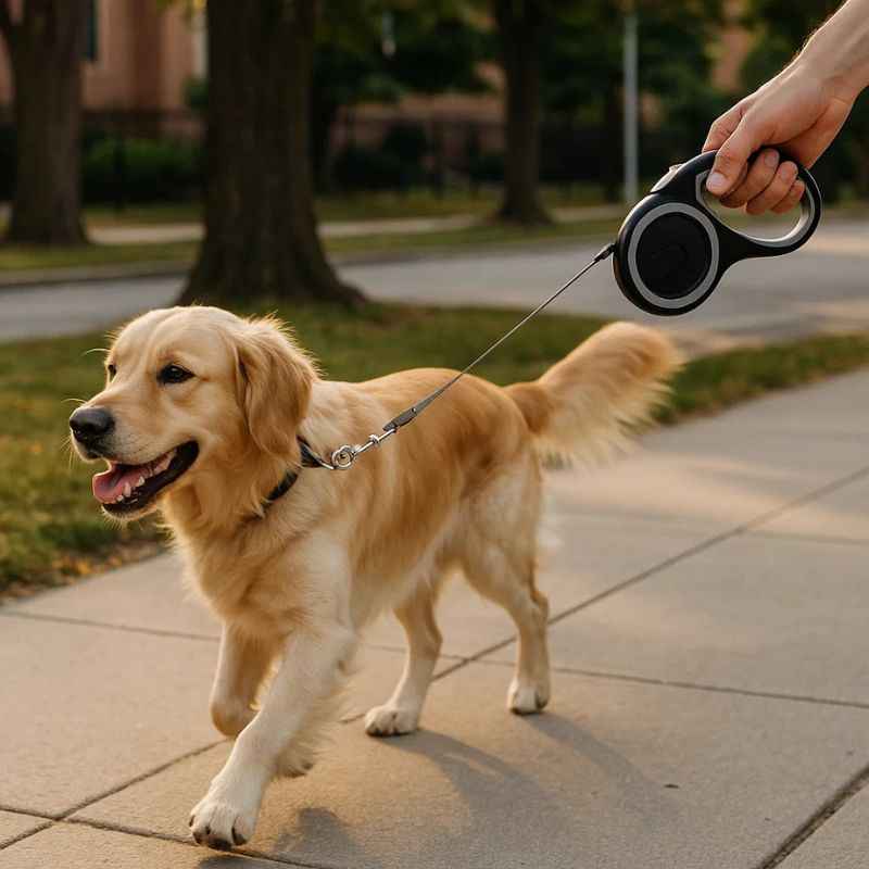 Guia Retrátil Passeio Para Cães
