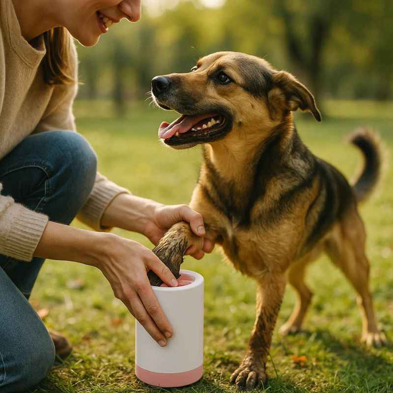 Limpador De Pata De Cachorro