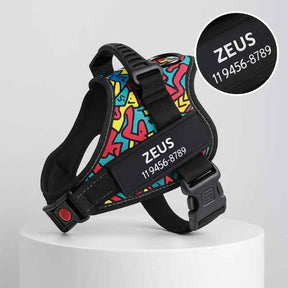Peitoral Para Cachorro, Personalize Com o Nome Do Seu Pet