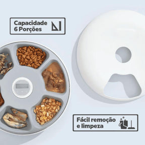 Alimentador Automático Cães Com Programador De Refeições