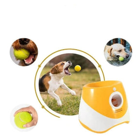 Brinquedos Interativos Para Cães - Lançador De Bola Automático