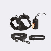 Kit Completo: Peitoral, Coleira, Guia + Brinde Exclusivo Para Humanos