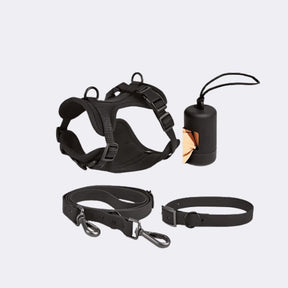 Kit Completo: Peitoral, Coleira, Guia + Brinde Exclusivo Para Humanos