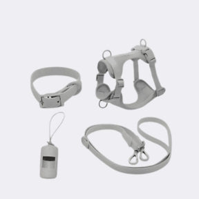 Kit Completo: Peitoral, Coleira, Guia + Brinde Exclusivo Para Humanos